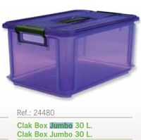 CUBETA C/TAPA BOX JUMBO AZUL