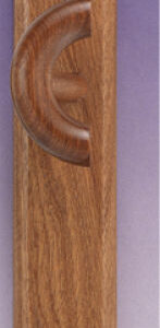 COLGADOR MADERA SAPELLY 2 U.1472-0