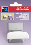 COLGADOR ADHESIVO BLANCO 2013-1/2   UND