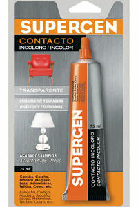 COLA CONTACTO SUPERGEN 75 ML. BLISTER TRANSPARENTE